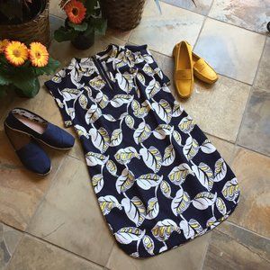 J. Crew Linen-Cotton Shirtwaist Dress